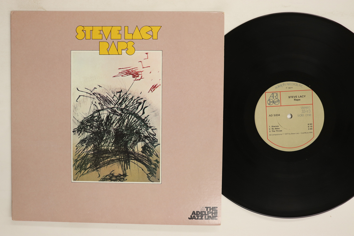 Steve Lacy - Raps Records Mail Order RECORD CITY Japan