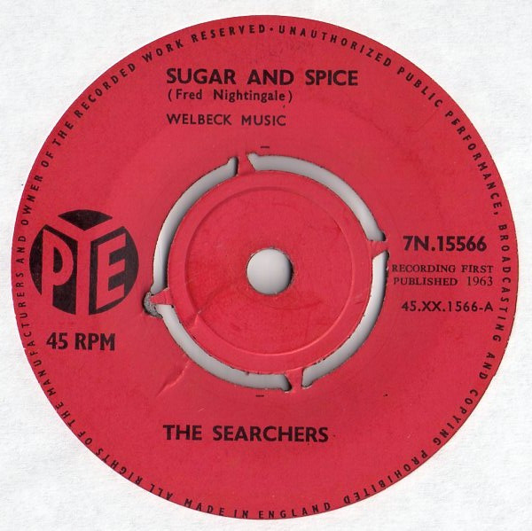 Searchers - Sugar And Spice Records Mail Order RECORD CITY Japan